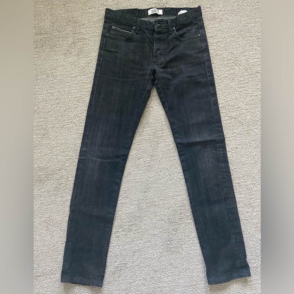 Naked & Famous Denim Button-up Jeans - size 33